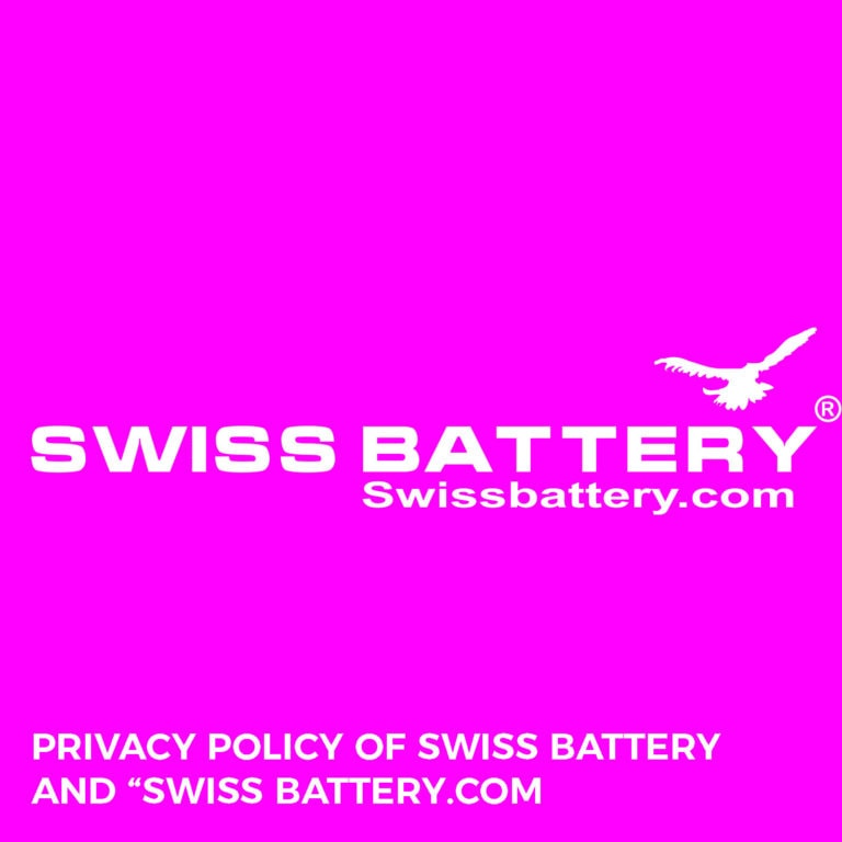 Privacy-Policy-Swiss Battery SWIBA company the webpage swissbattery