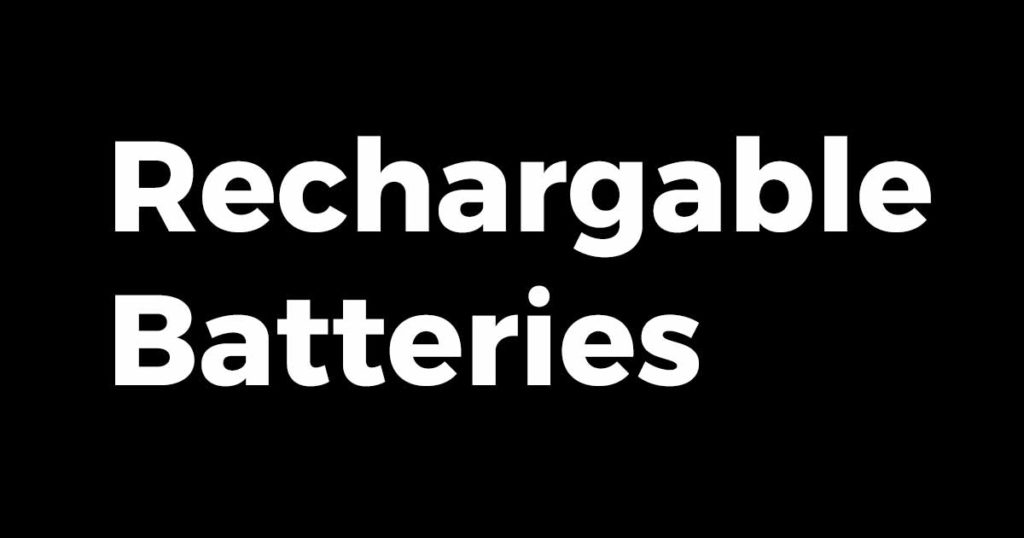 Rechargable Batteries LOGO