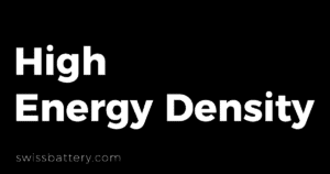 high energy density
